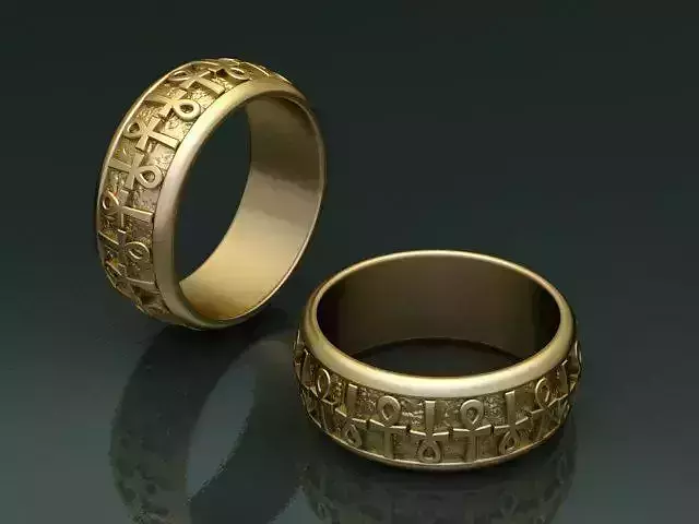 Key of life ring
