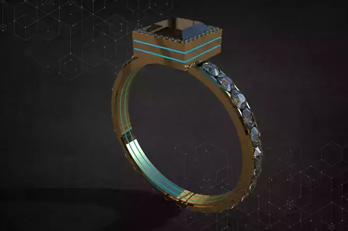 Ring Eighteen 3D model