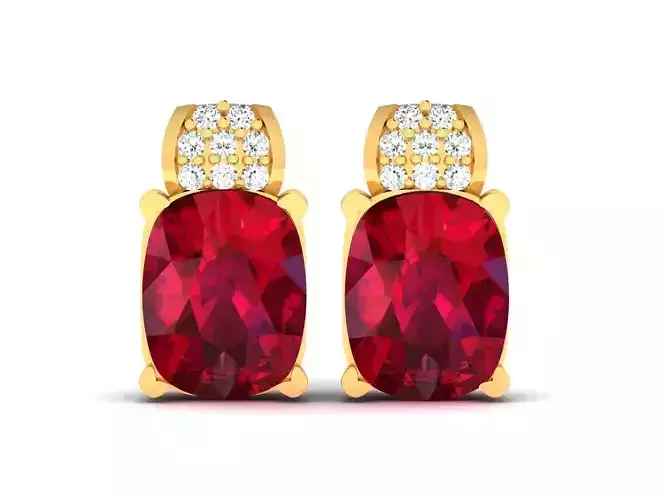 Women Earrings 3D print model