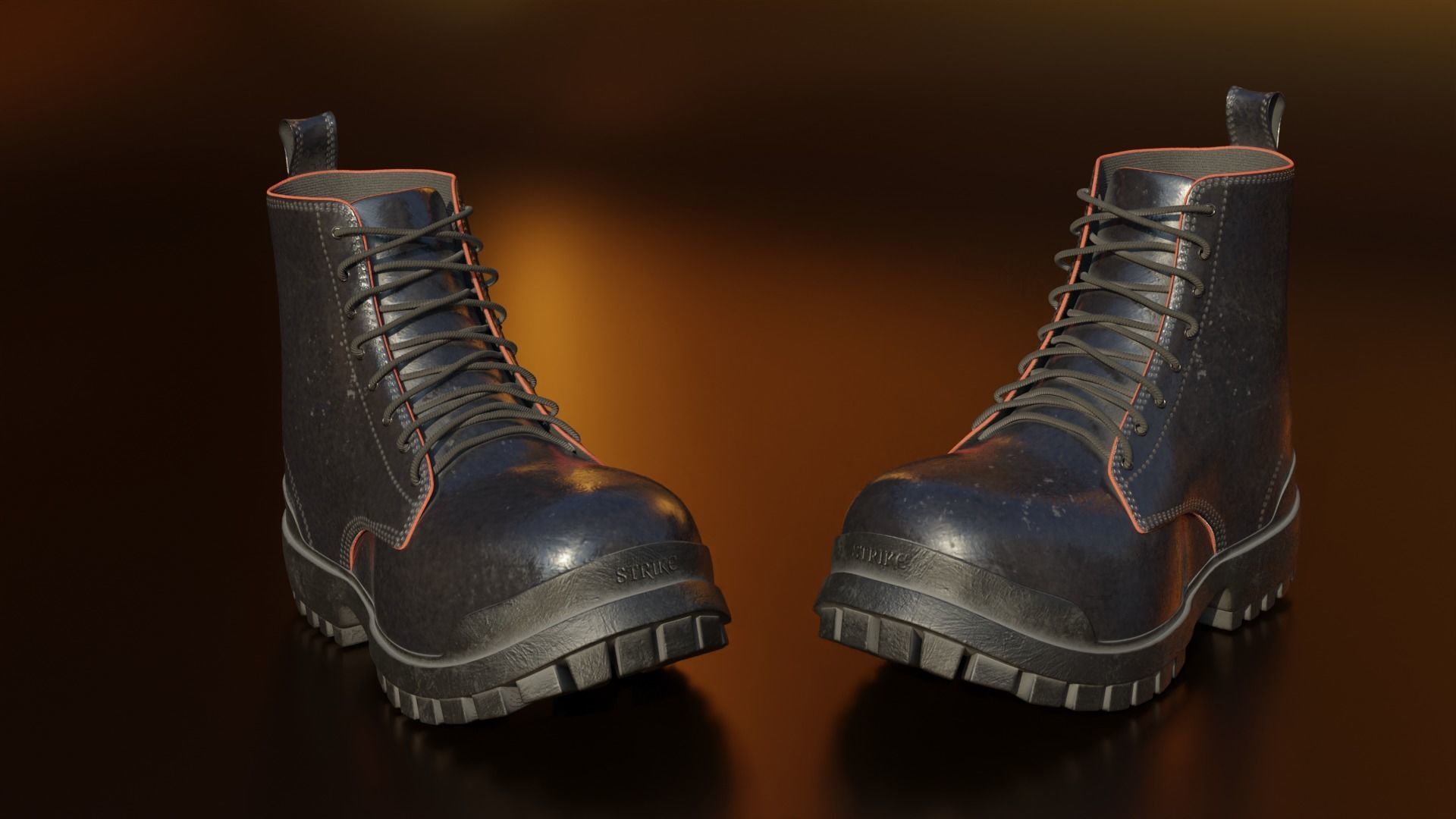 Old shoes 3D model_5