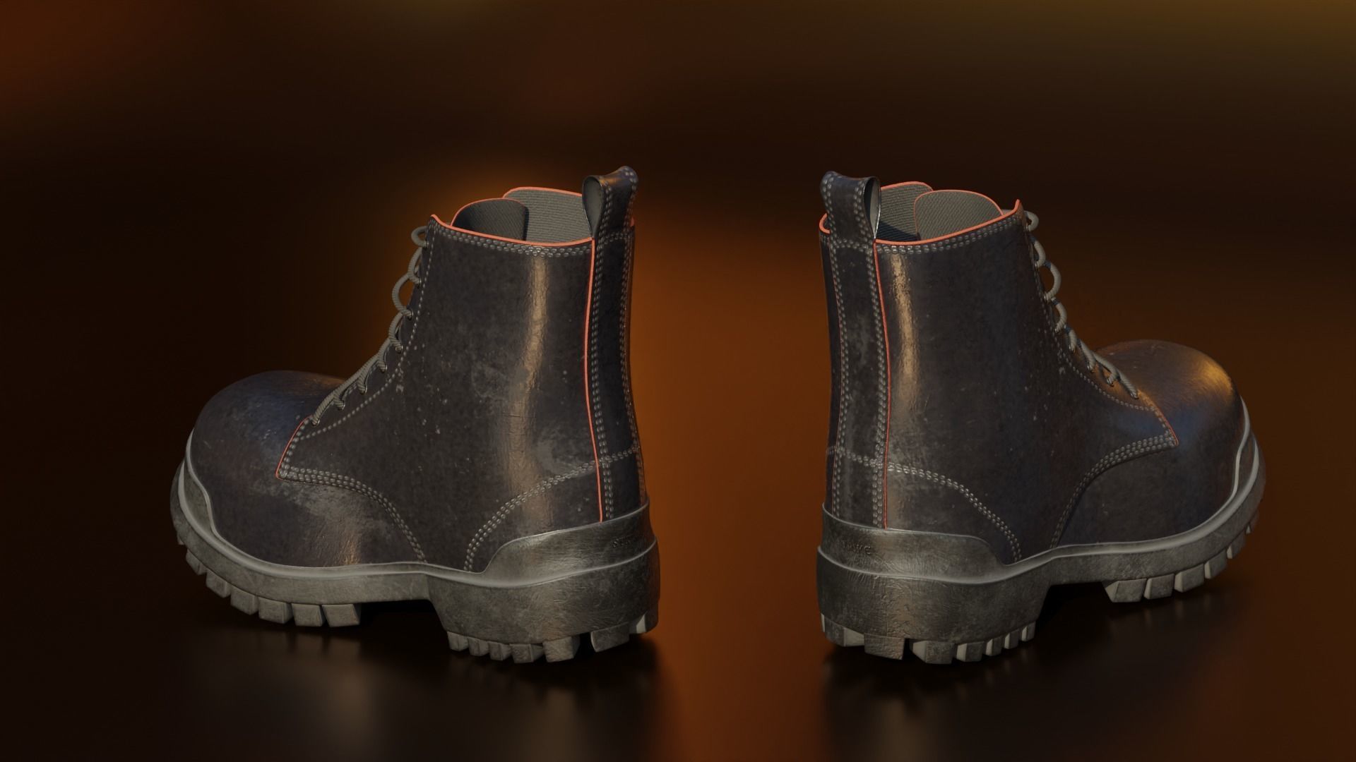 Old shoes 3D model_7