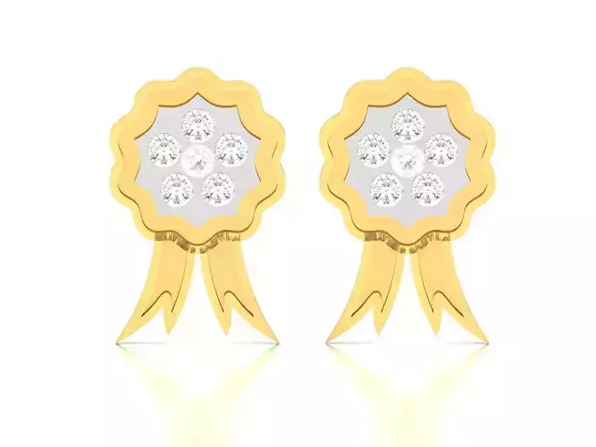 Women Earrings 3D print model