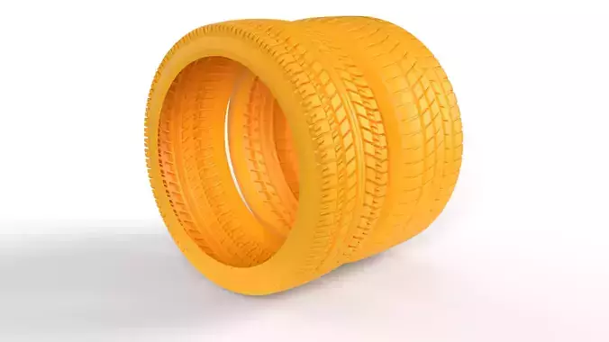 Tyre for Wheels geometry High Poly
