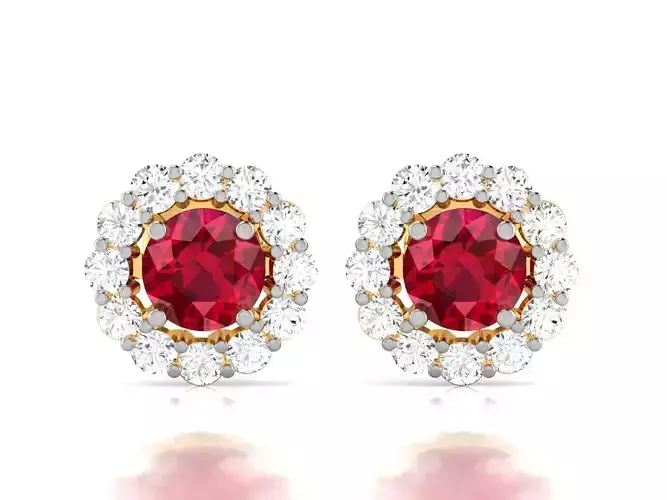 Women Earrings 3D print model