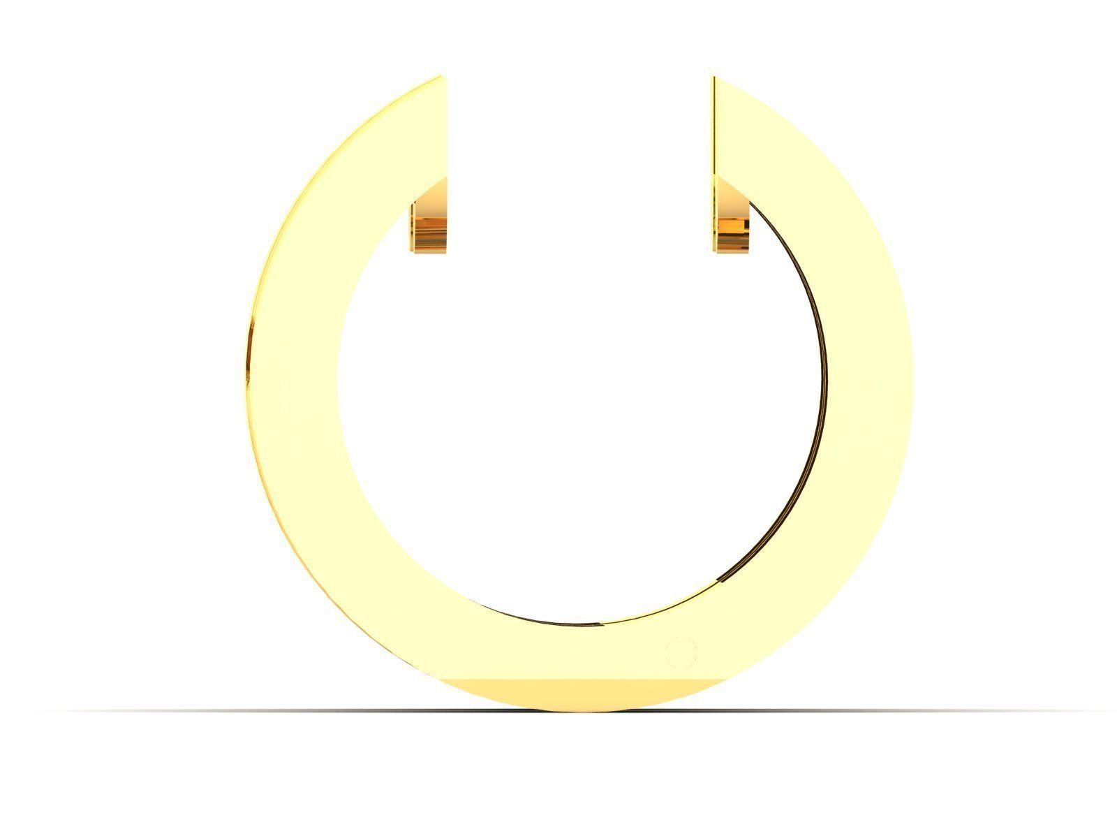 Women Earrings 3D print model_4