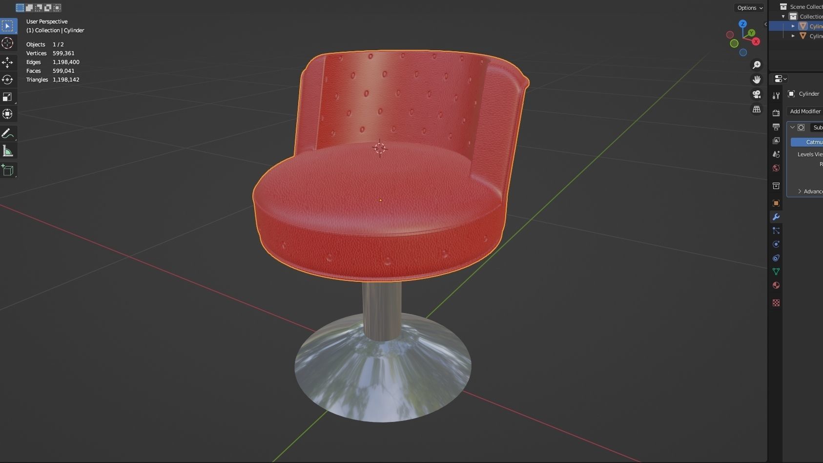 CHAIR 02 3D model_1