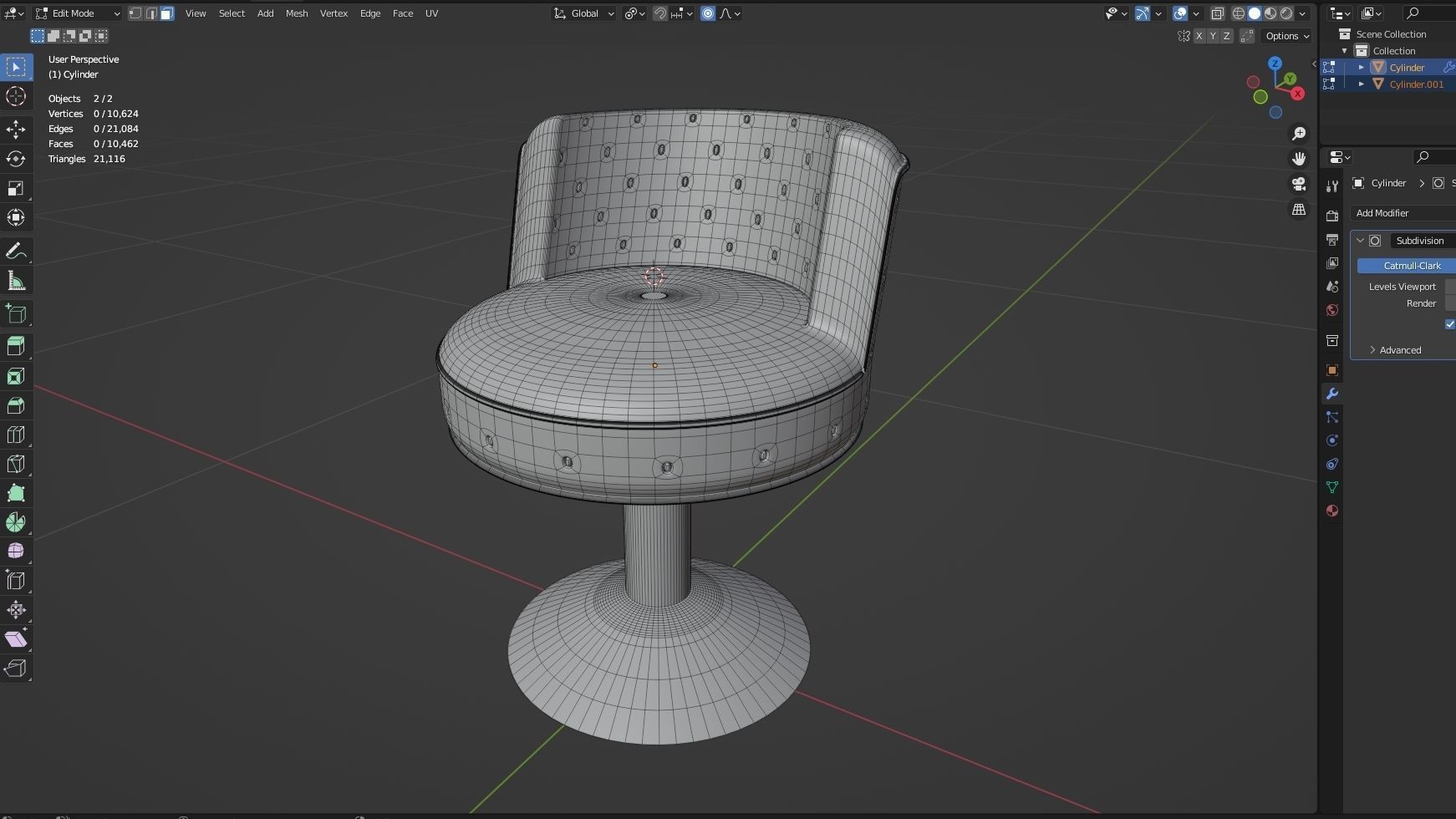 CHAIR 02 3D model_3