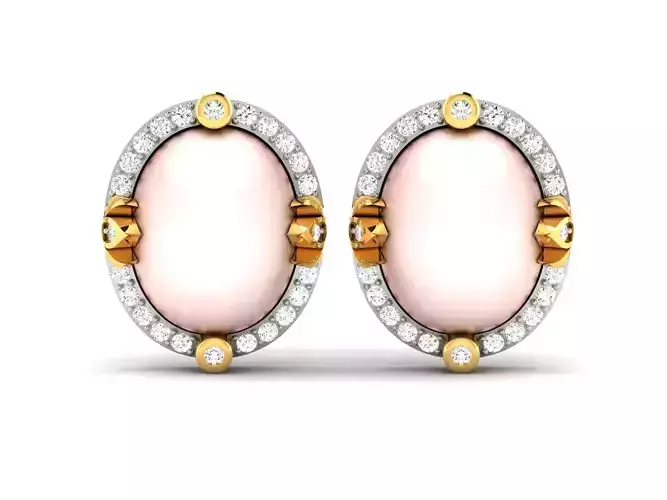 Women Opal Stone Earrings