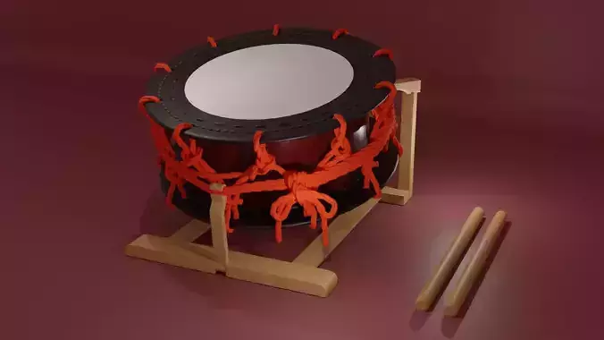 Shimedaiko-small high-pitched Japanese drum