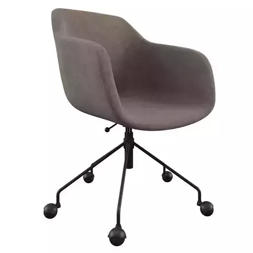 OFFICE CHAIR JUNZO RIB GREY