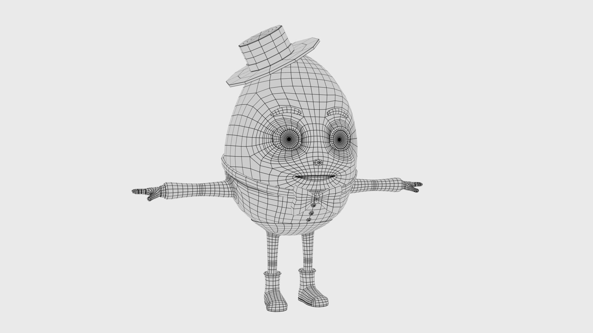 Humpty Dumpty 3D model_10