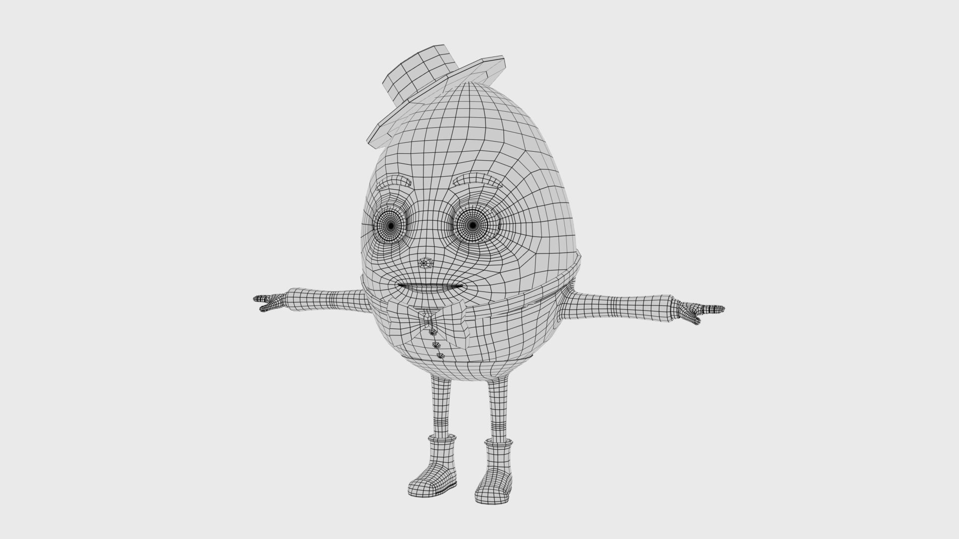 Humpty Dumpty 3D model_16