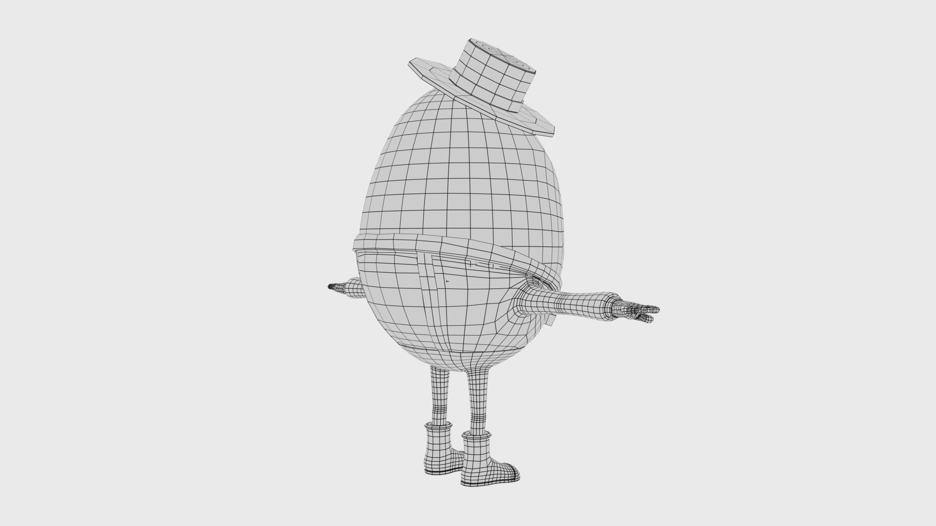 Humpty Dumpty 3D model_12