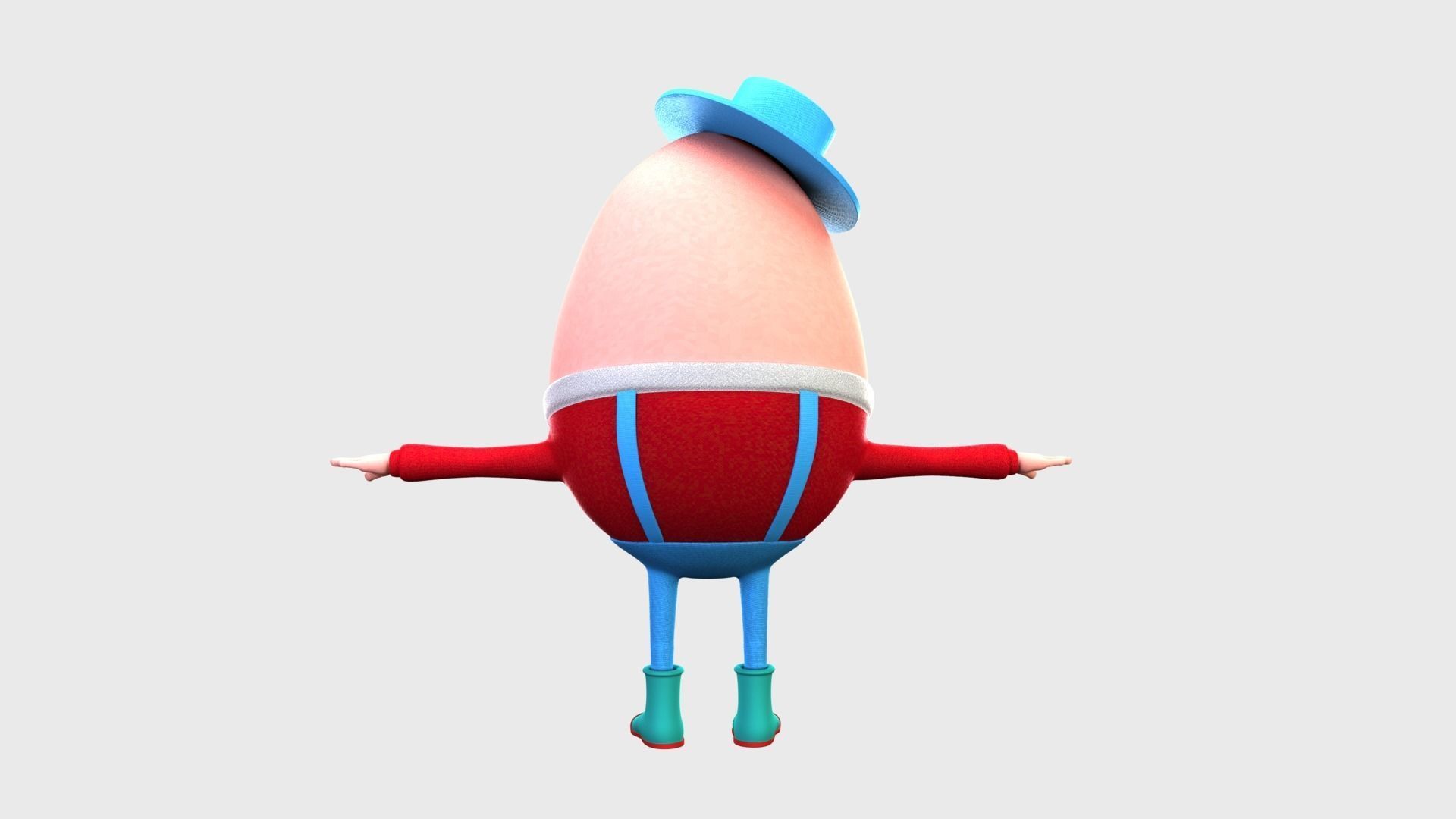 Humpty Dumpty 3D model_4