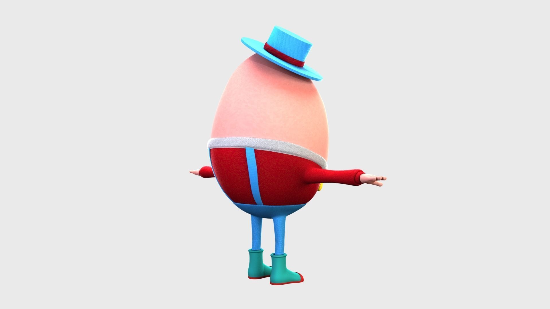 Humpty Dumpty 3D model_3
