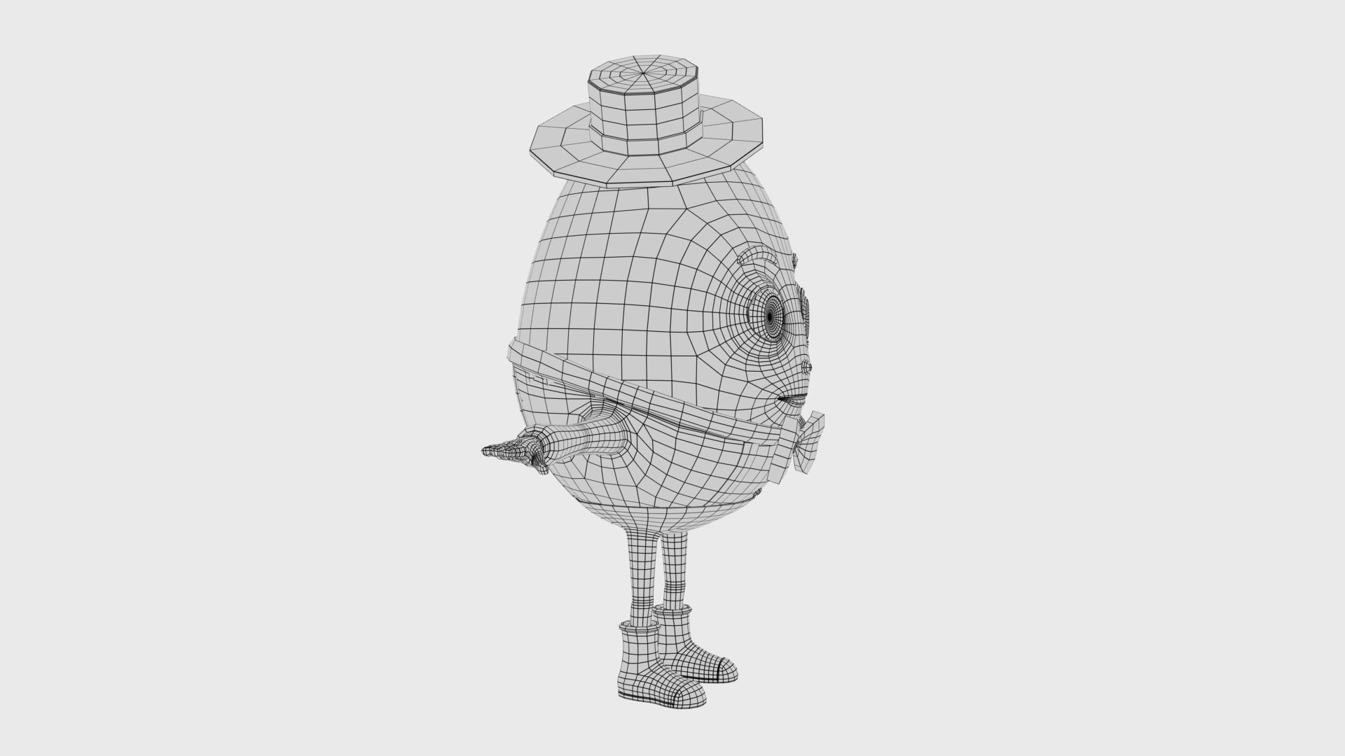 Humpty Dumpty 3D model_11