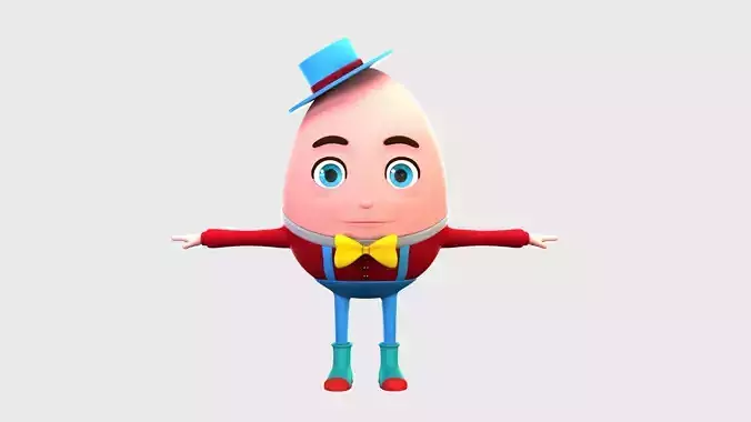 Humpty Dumpty 3D model