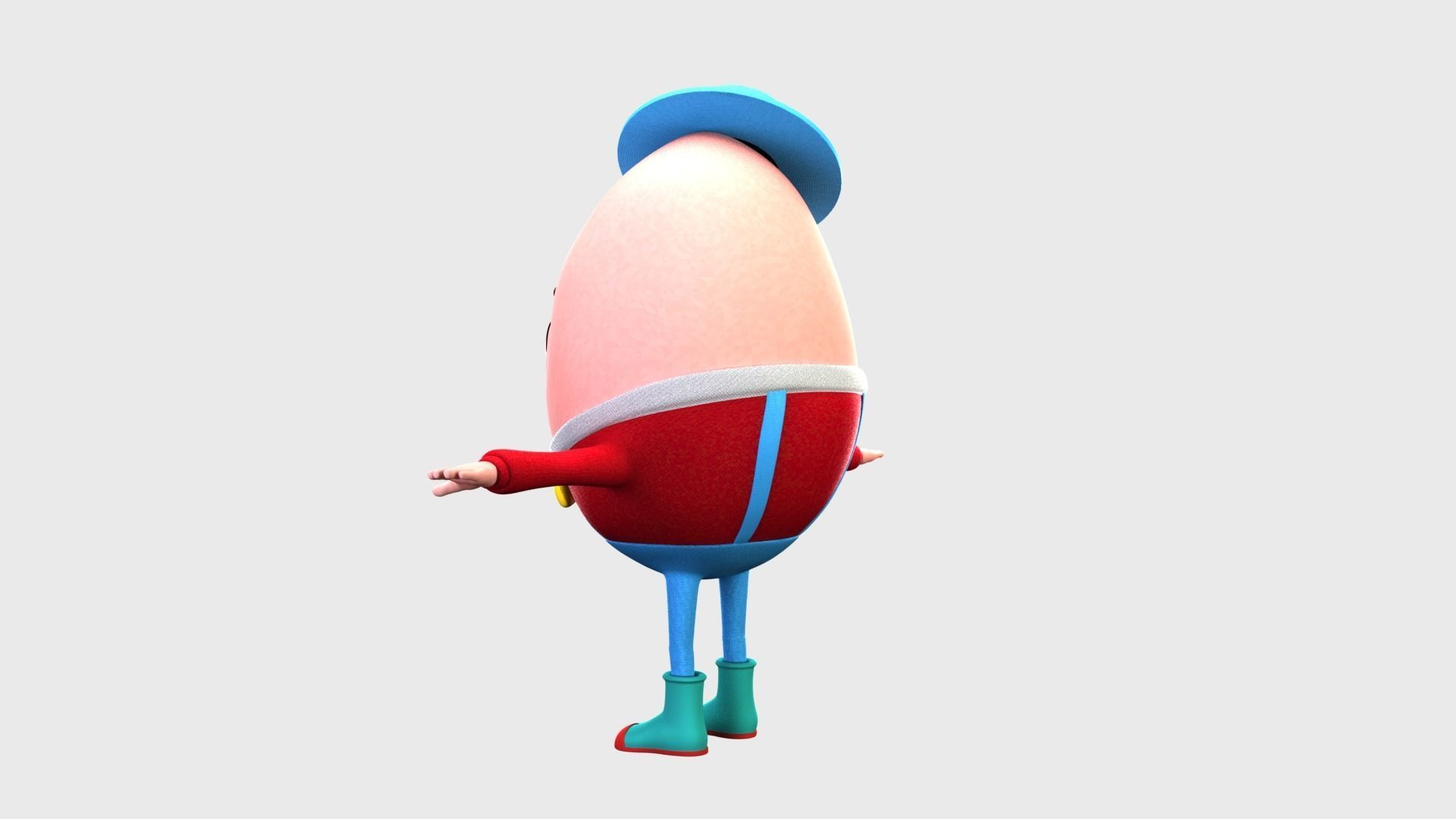 Humpty Dumpty 3D model_5