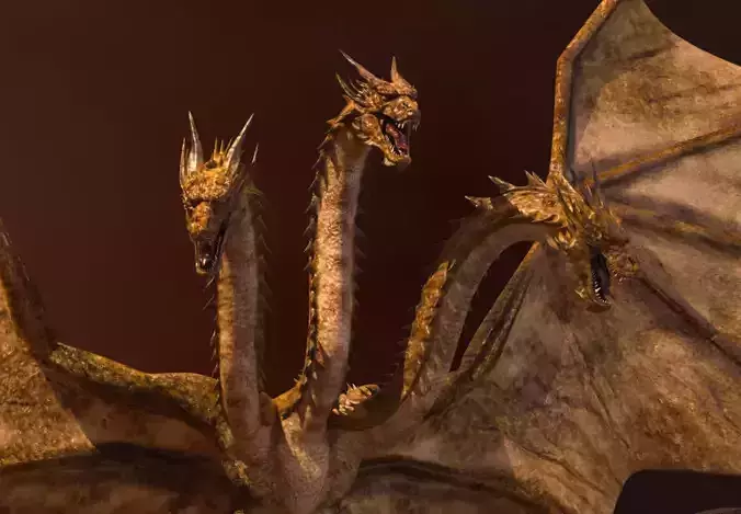 ghidhorah maya model