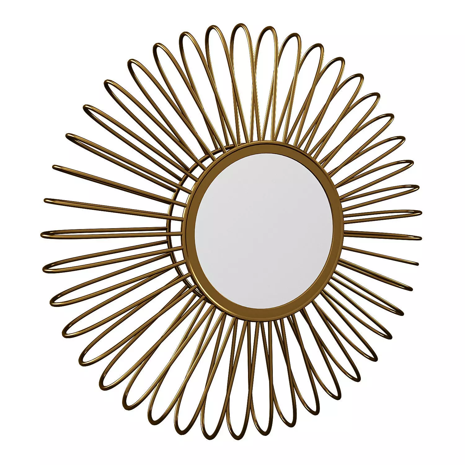 MIRROR SELENA GOLD 3D model