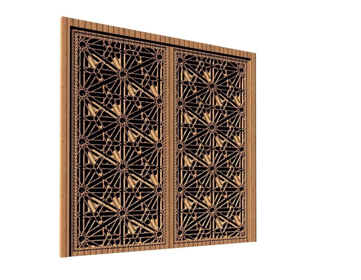 Doors  Dwg 3D 3D print model_4