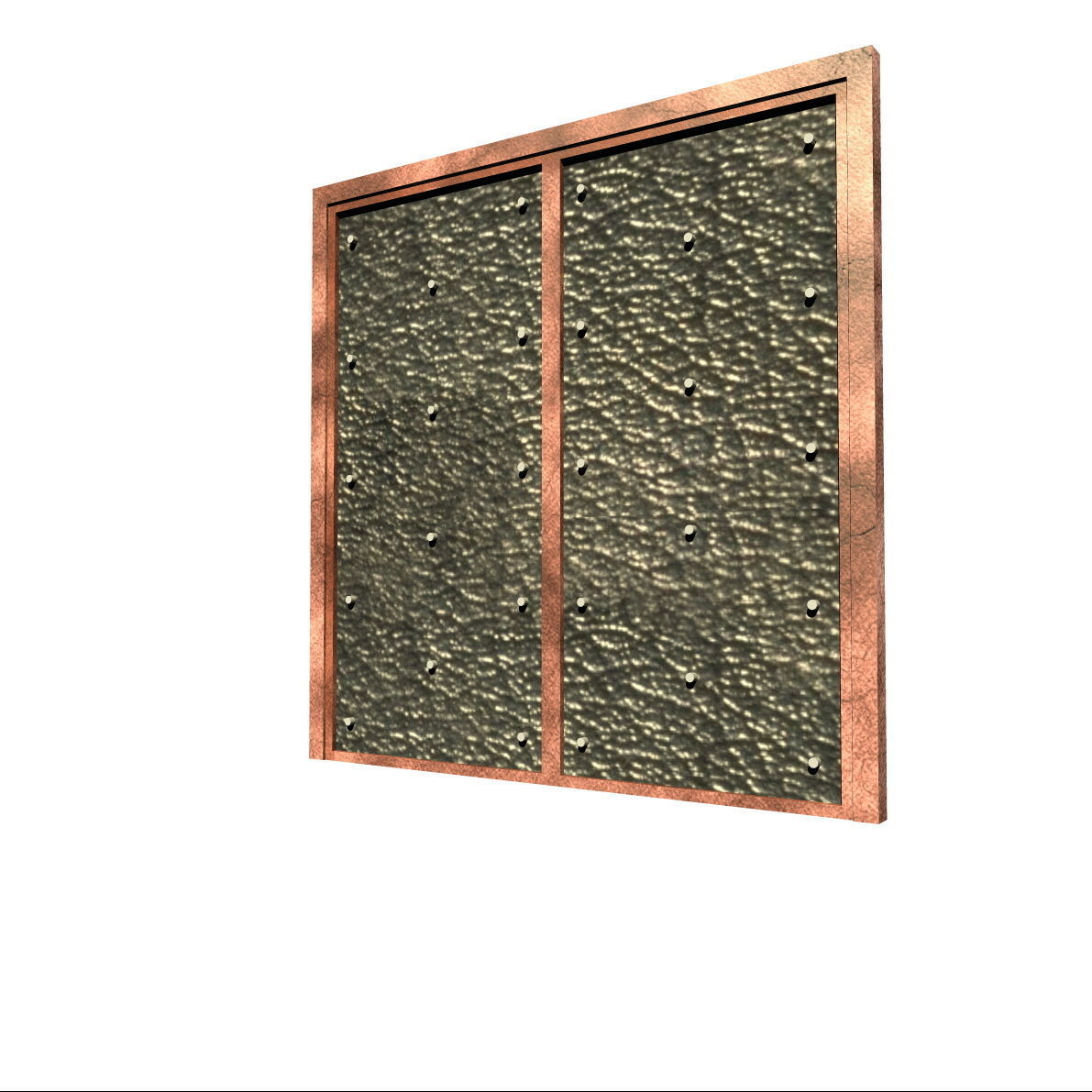 Doors  Dwg 3D 3D print model_5