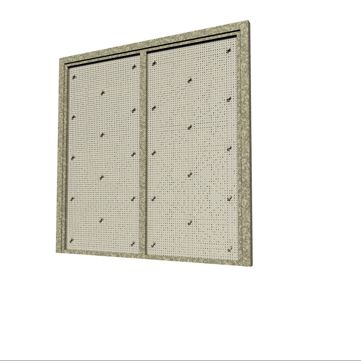 Doors  Dwg 3D 3D print model_7