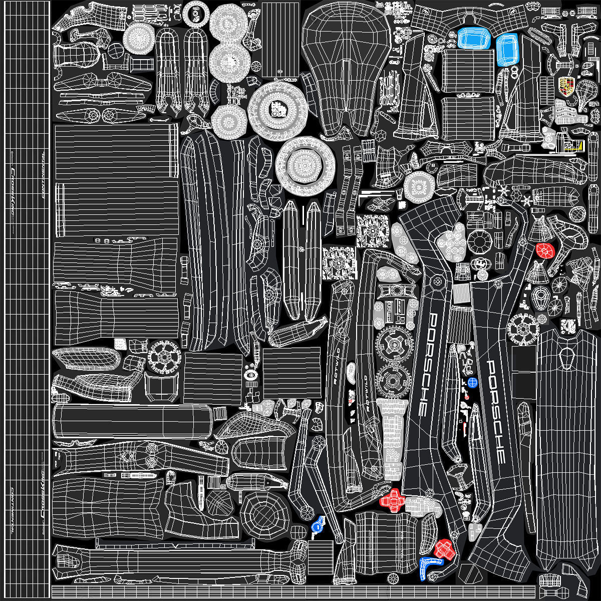 Porsche eBike Cross Black 3D model_28