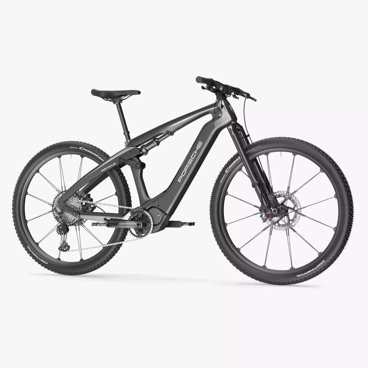 Porsche eBike Cross Black 3D model_0