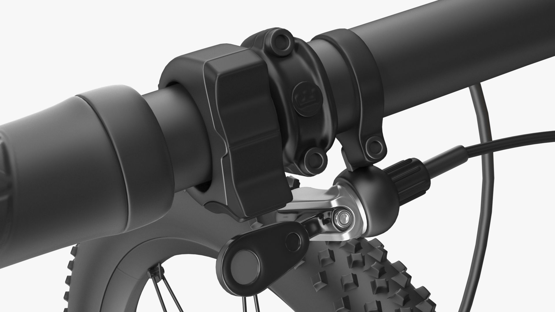 Porsche eBike Cross Black 3D model_17