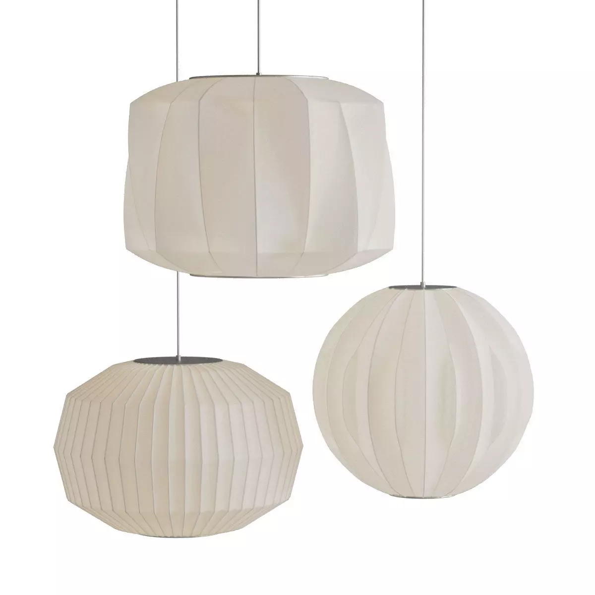 Propeller Orbit Bubble Angled Sphere Bub Pendant 3D model