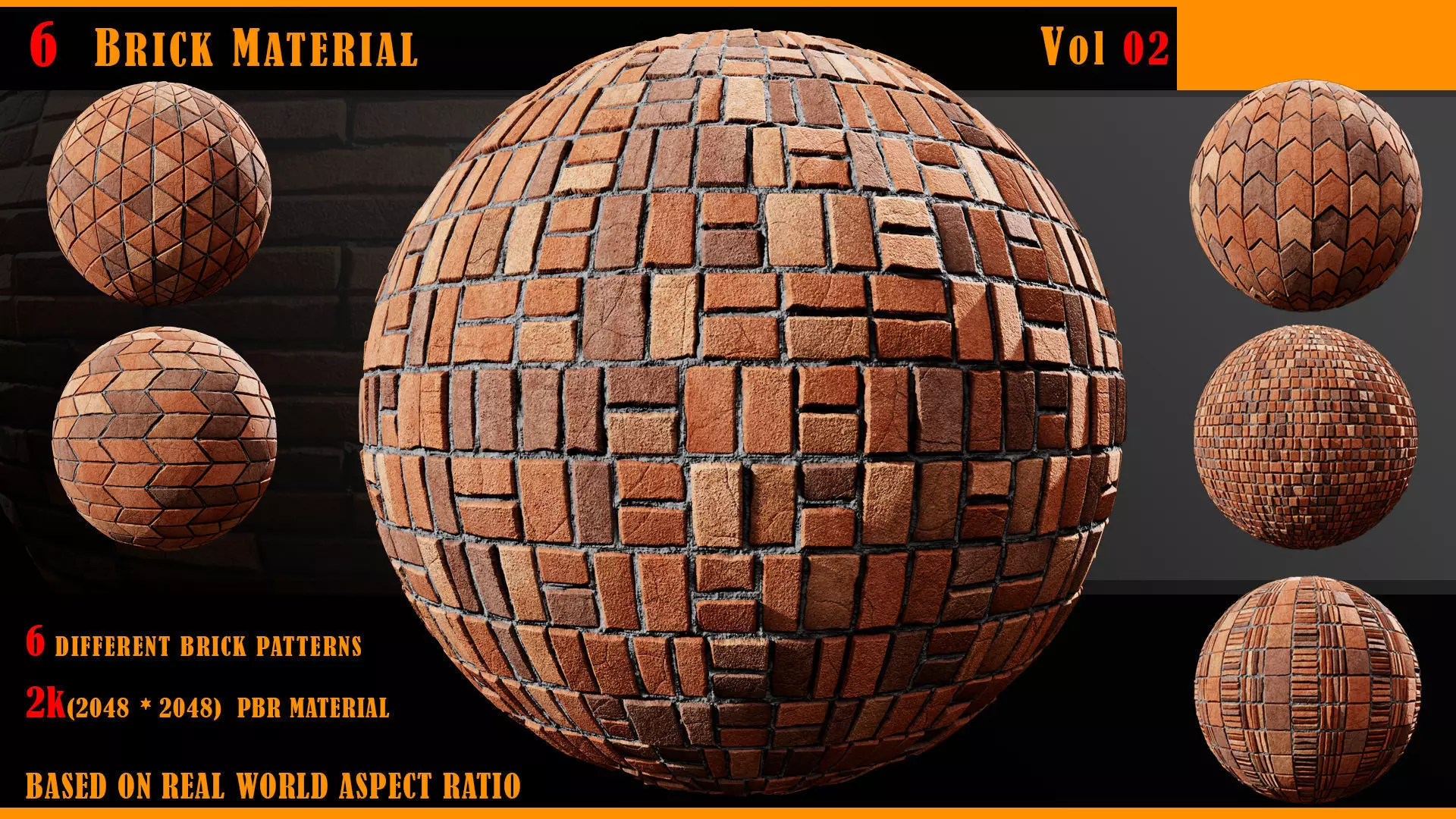 Brick 2k vol2 Texture