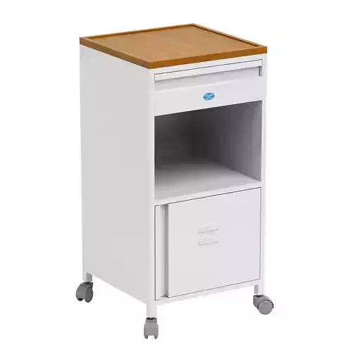 Bed Side Locker  Hospital Equipment 8 3D model