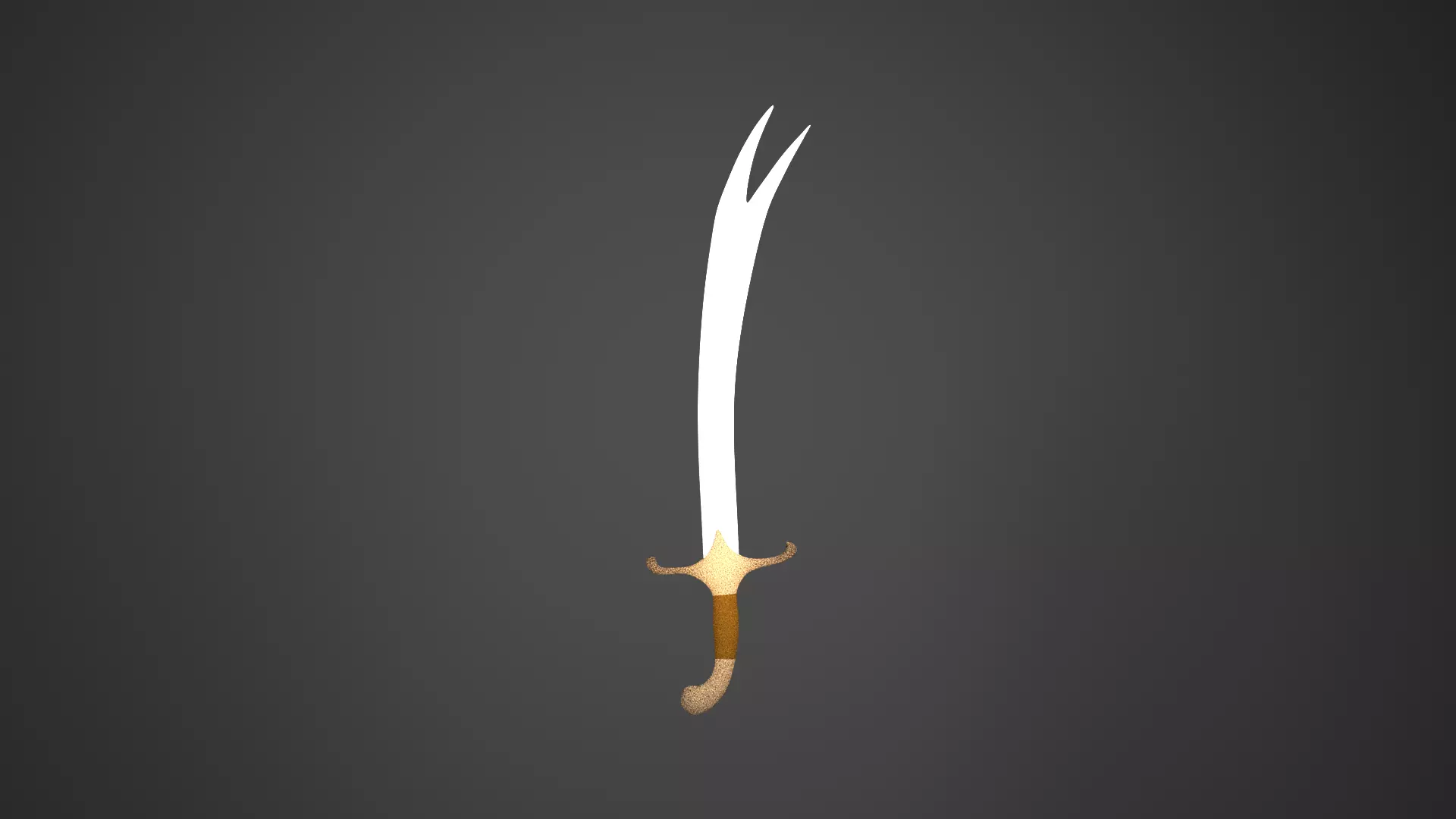Dzulfikar Sword 3D model_0