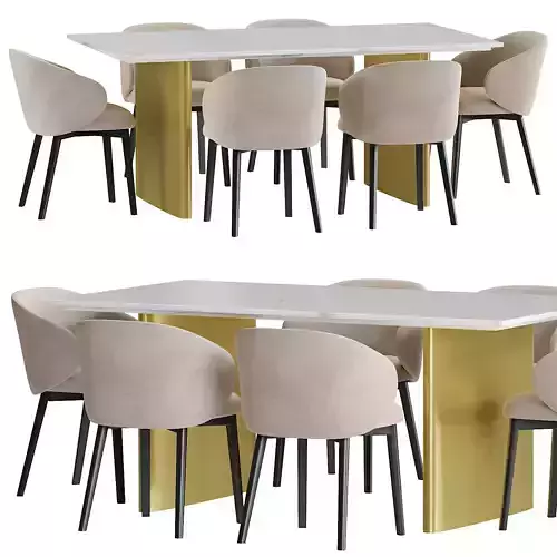 Connubia Tuka amr DIning table