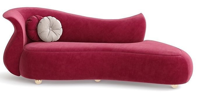 AMPHORA  Day bed By Desforma 3d model Low-poly 3D model 2