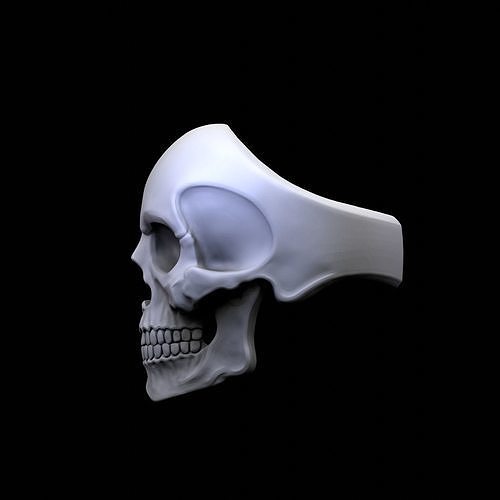 Ring Mr Skull 3D print model