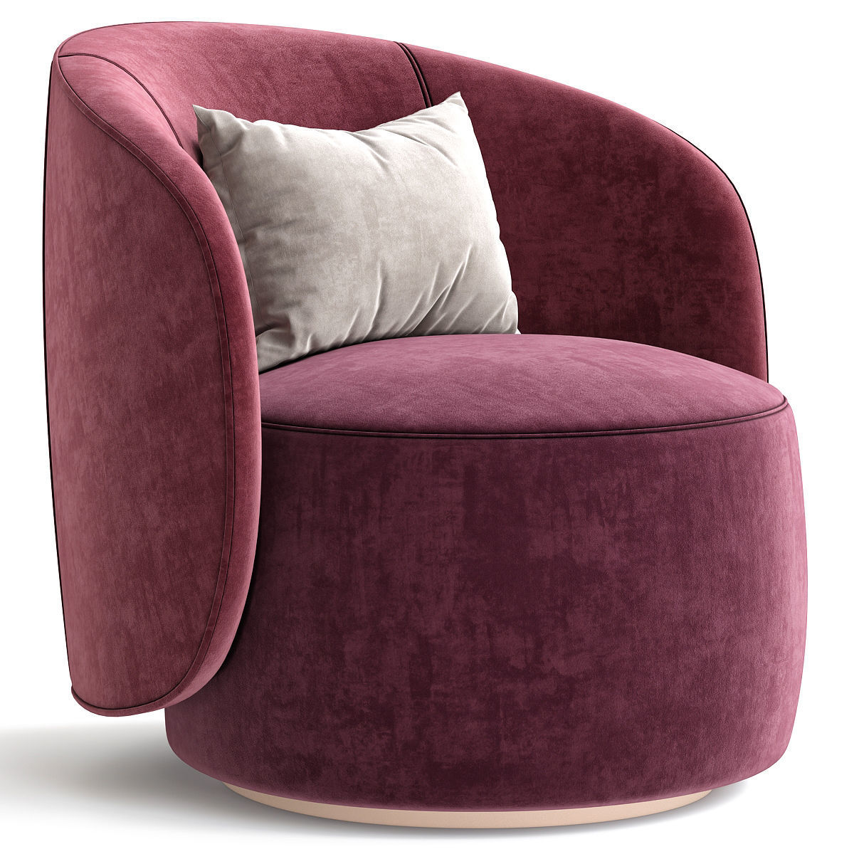 Fendi Casa Anabelle Armchair 3d model Low-poly 3D model_2