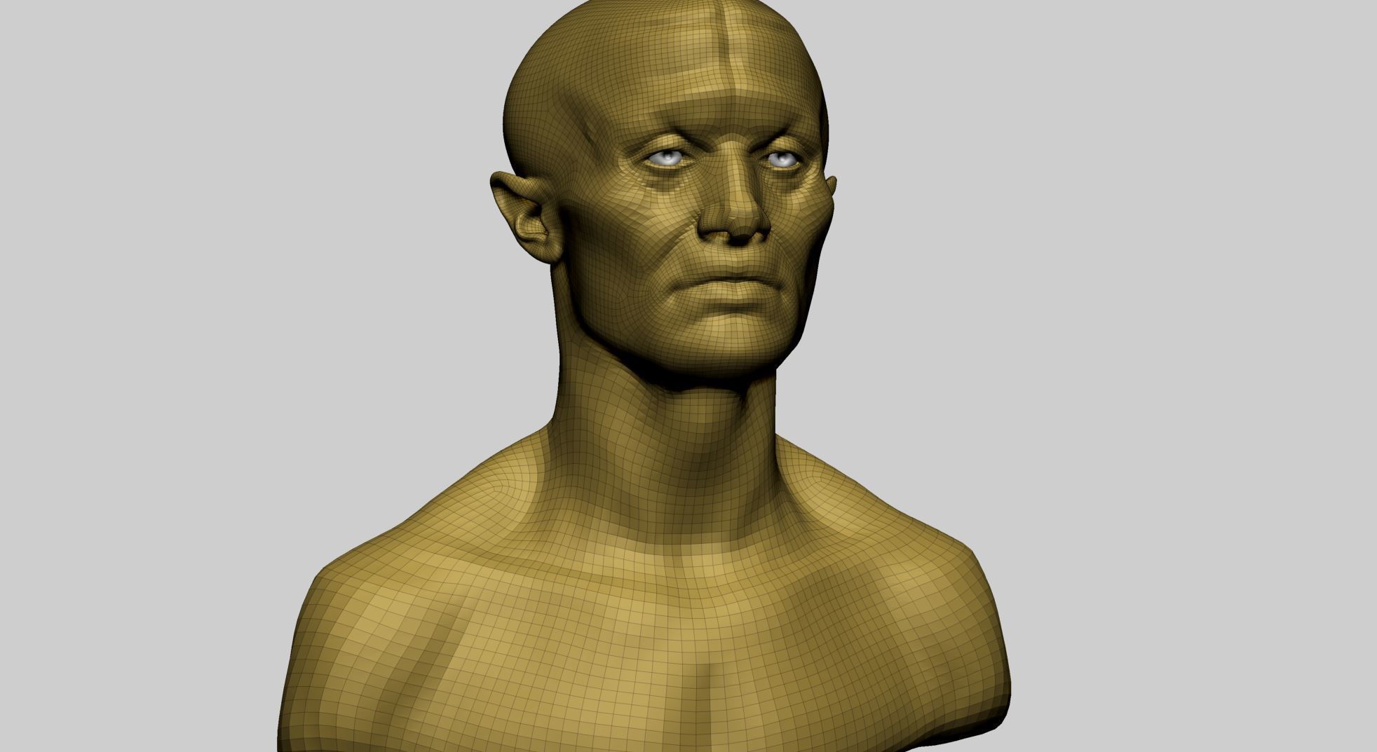 Creature Head I 3D model_12