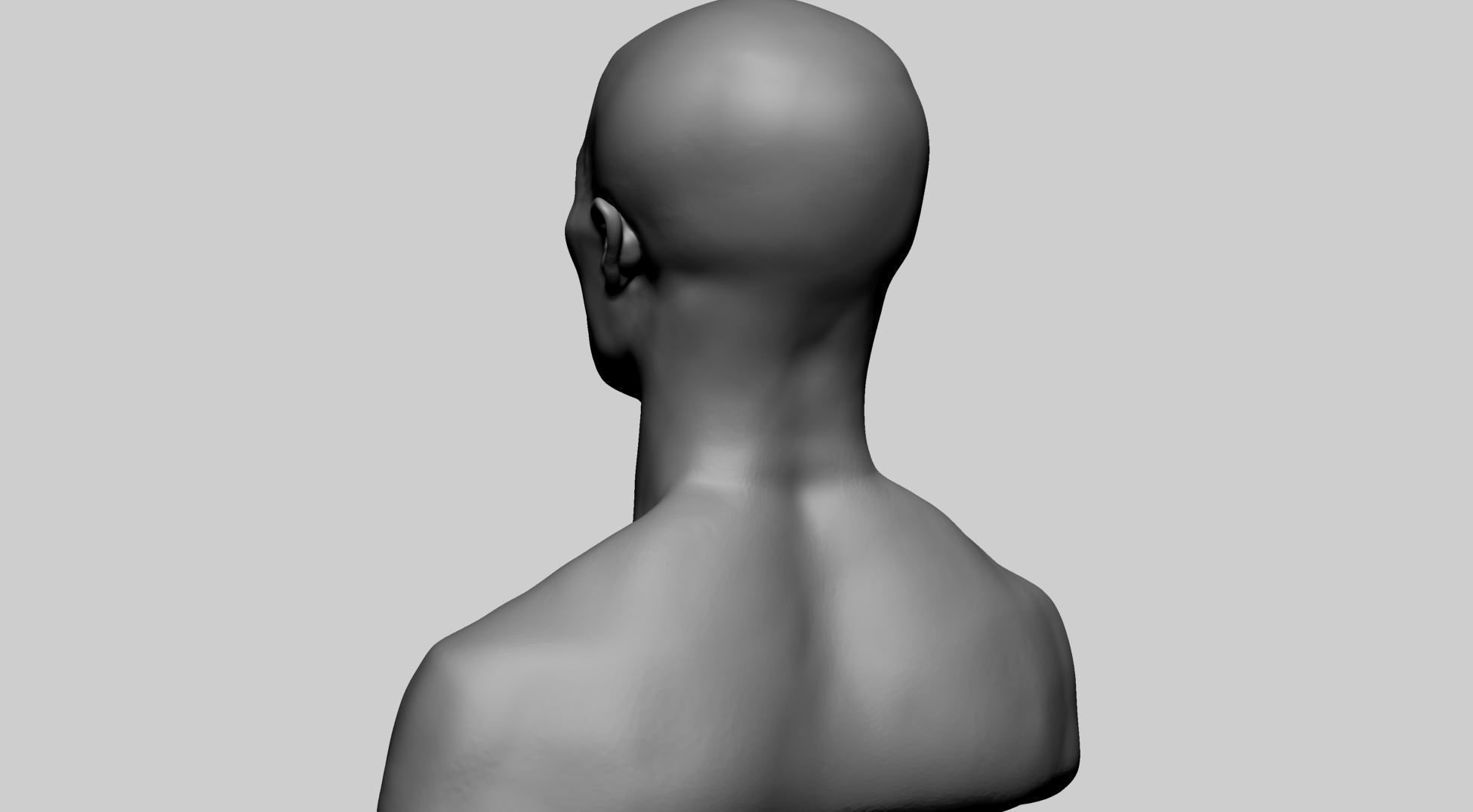 Creature Head I 3D model_5