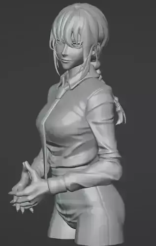 Makima from Chainsawman 3D print model