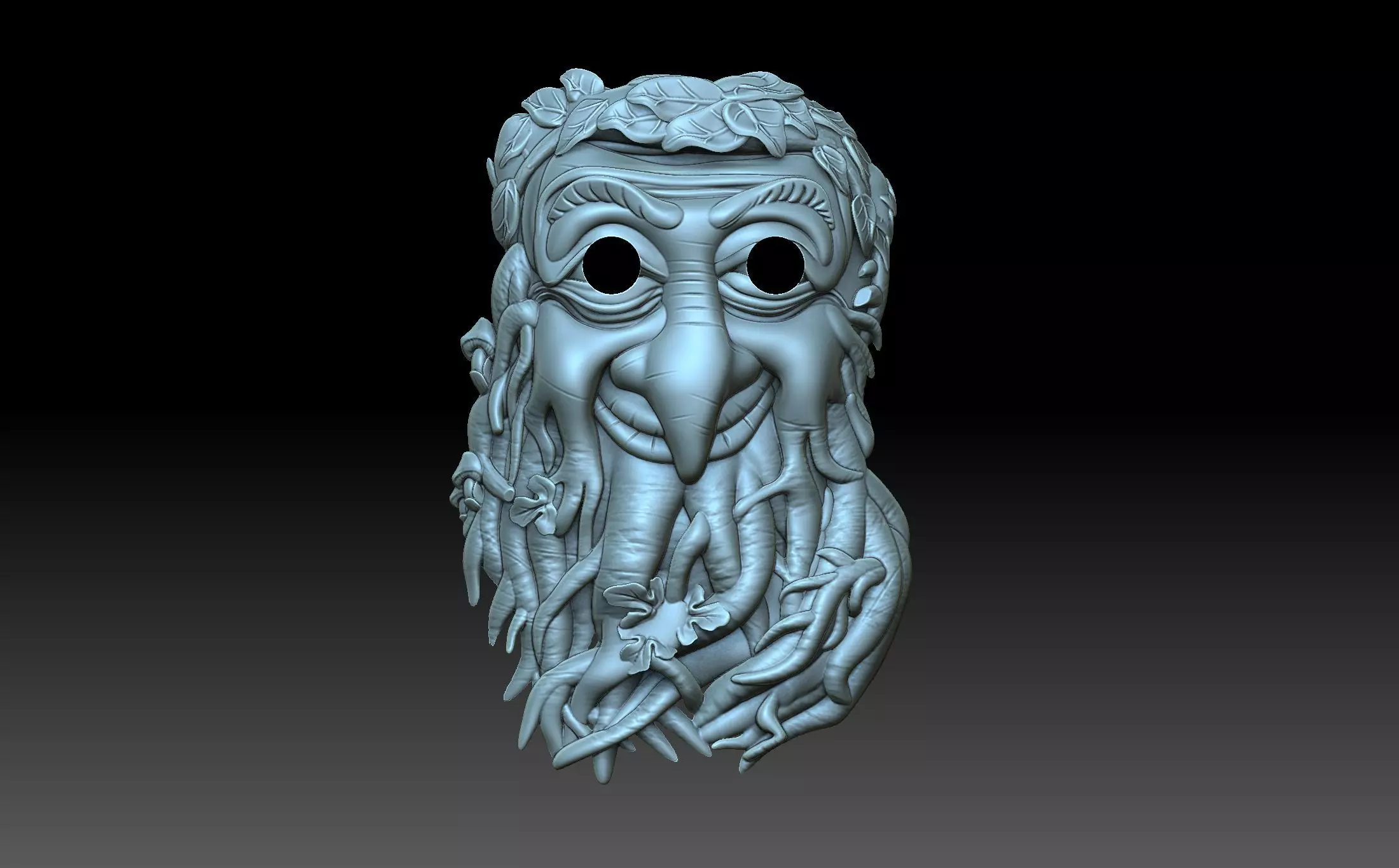 Face Mask 3D print model