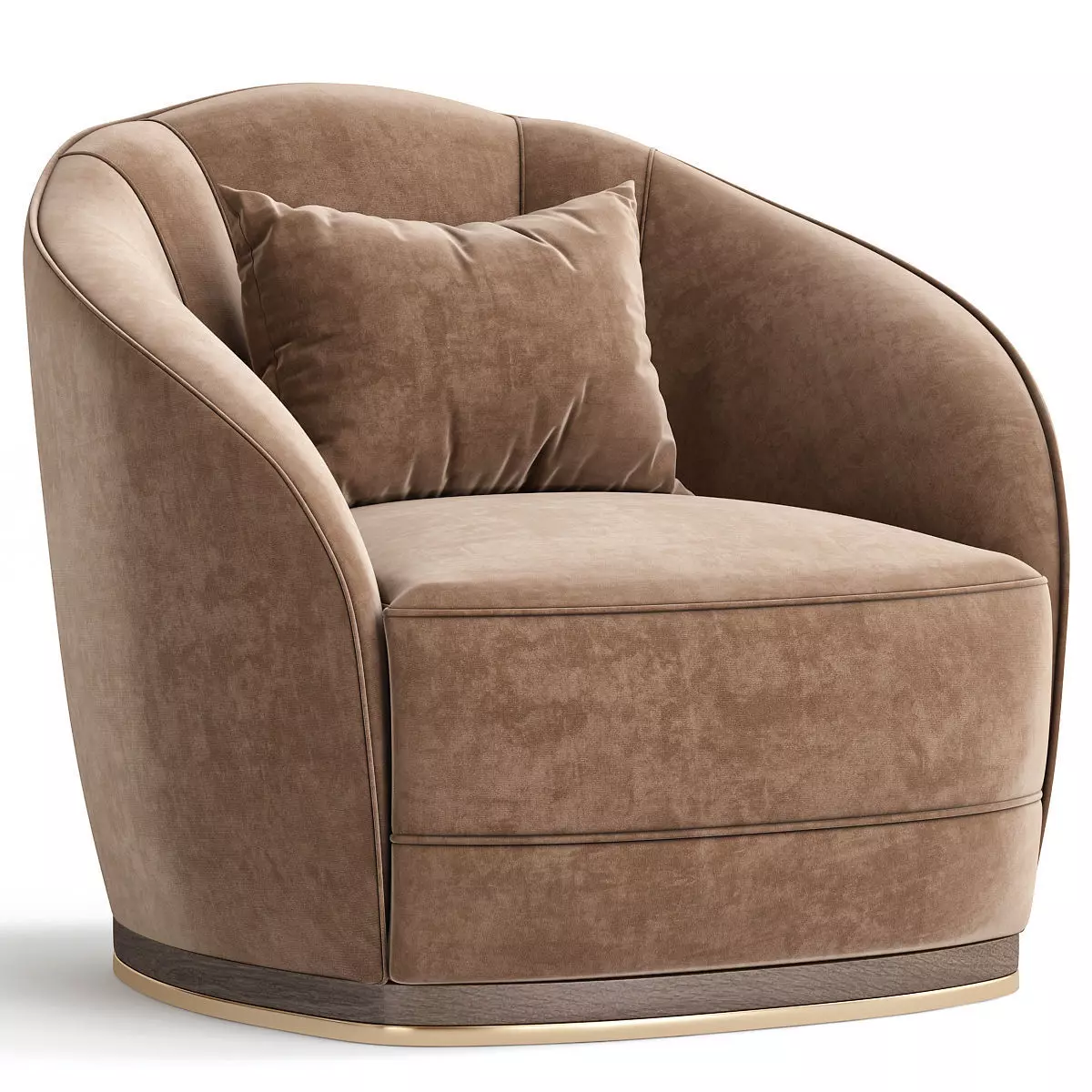 Armchair Frato SAMARA 3d model Low-poly 3D model