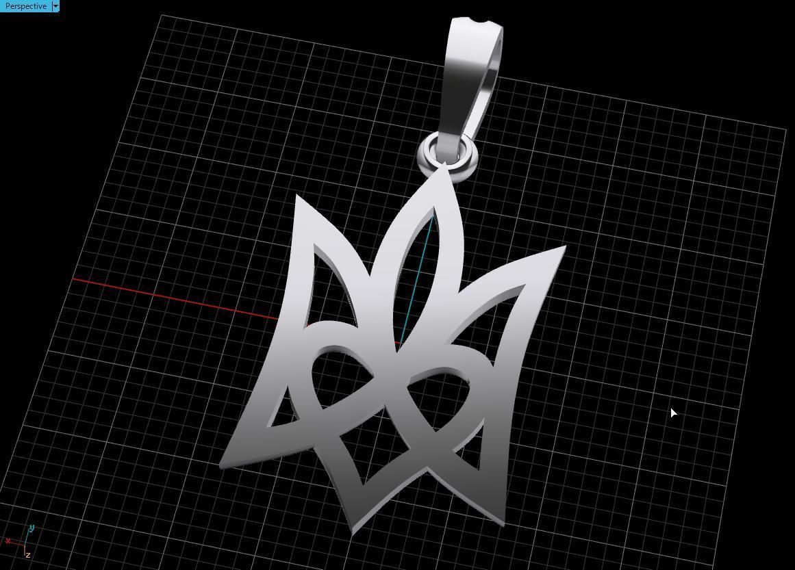 Ukrainian Trident 3D print model_10