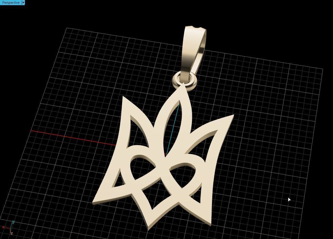 Ukrainian Trident 3D print model_13