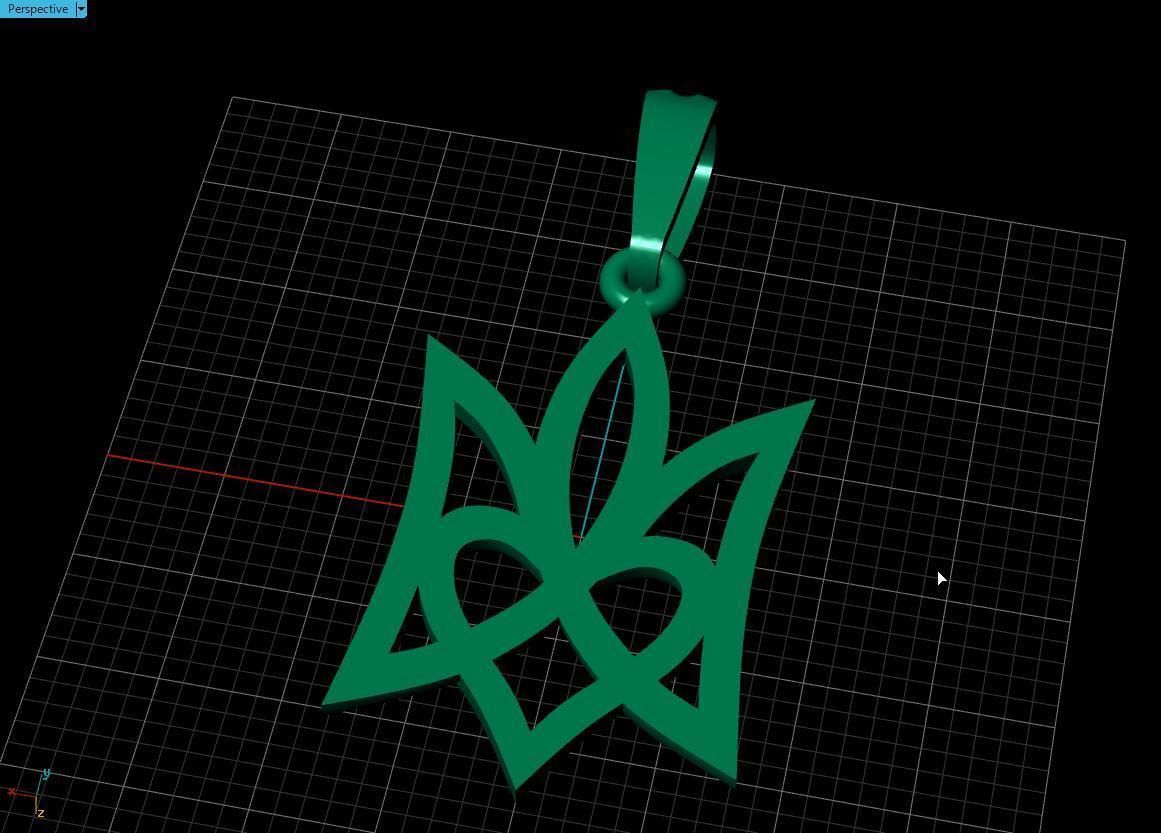 Ukrainian Trident 3D print model_6