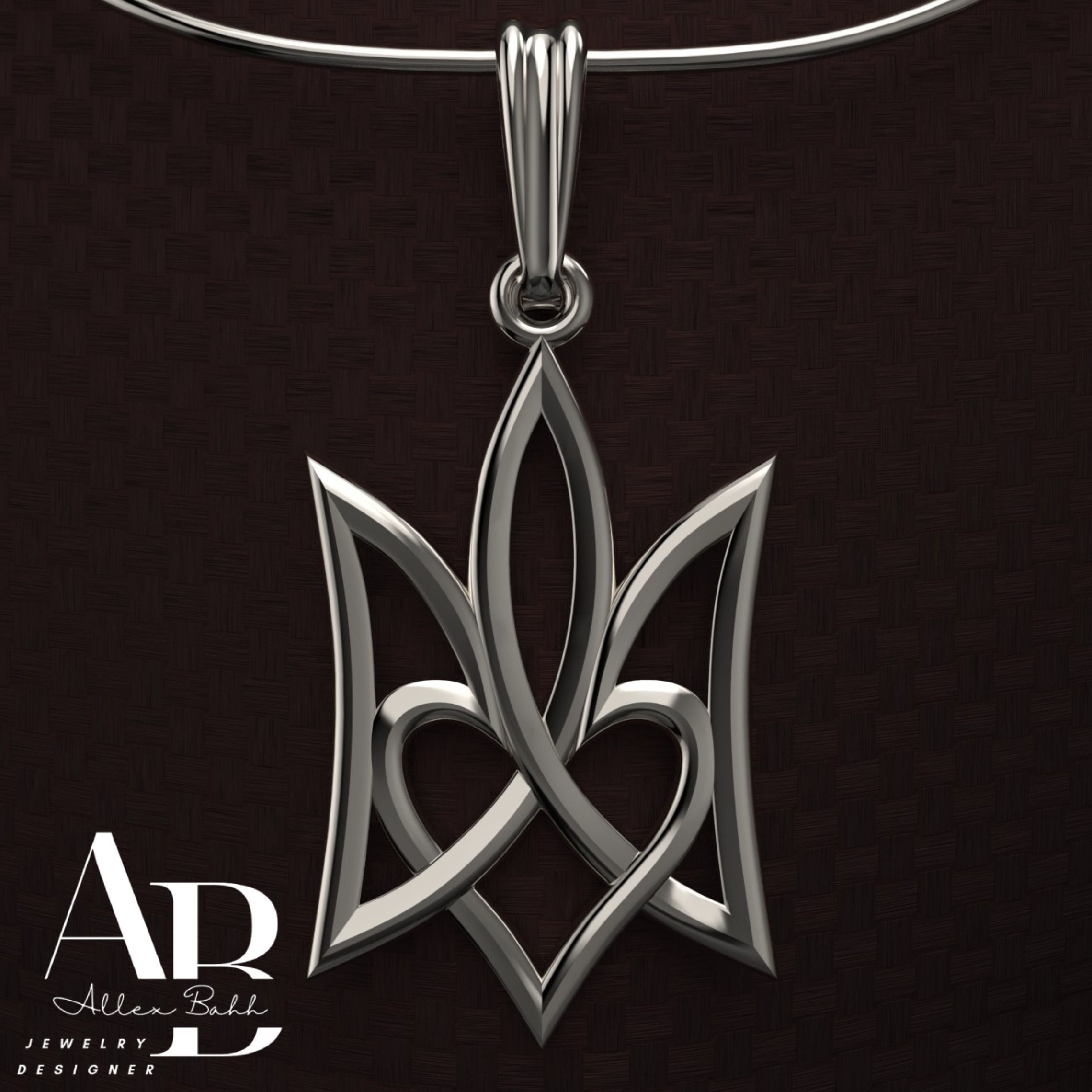 Ukrainian Trident 3D print model_2