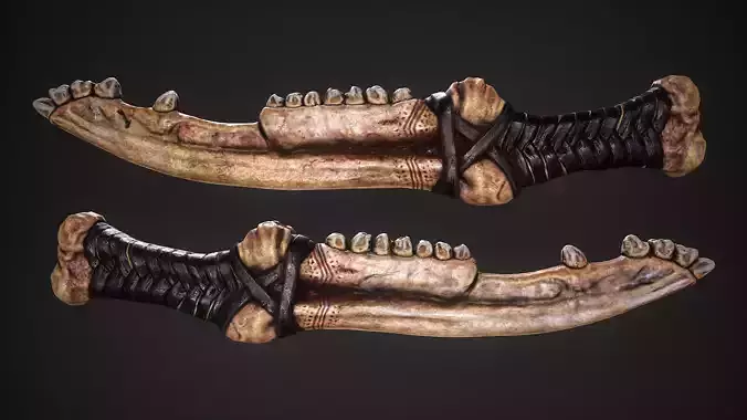 The First Blade Low-poly 3D model