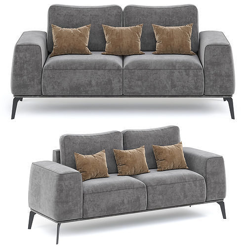 RIO SOFA 3d model Low-poly 3D model