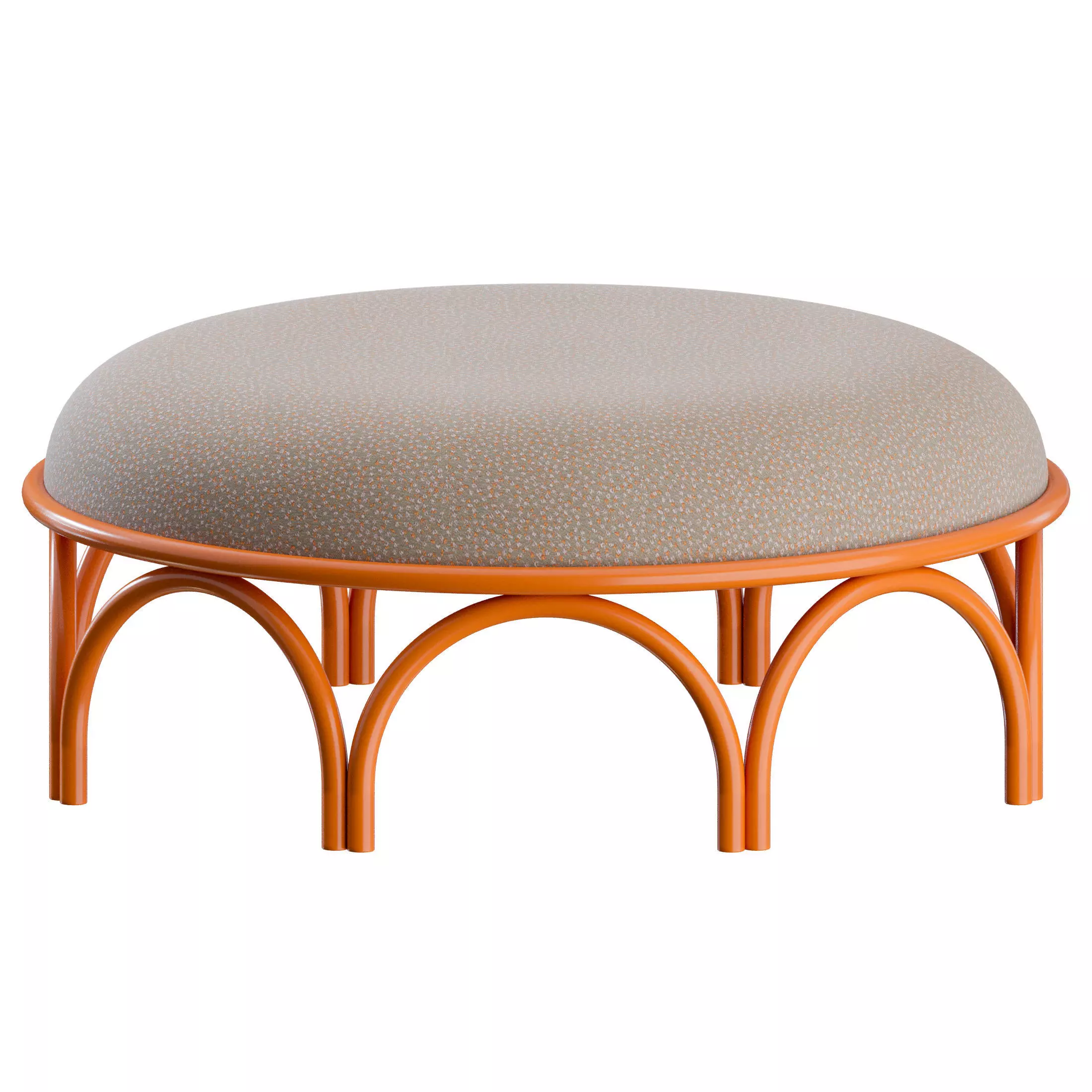 Arcadia Pouf by Gebruder Thonet Vienna 3D model